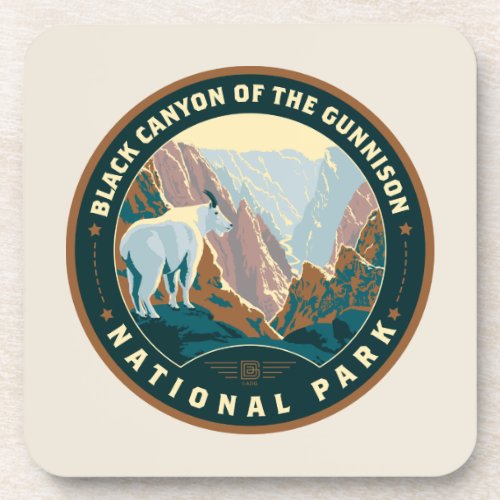 Black Canyon National Park Beverage Coaster