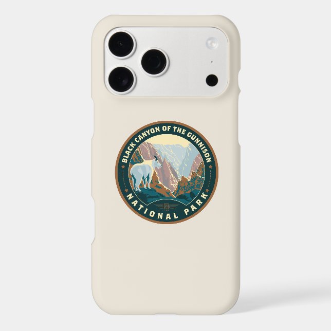 Black Canyon National Park Case-Mate iPhone Case (Back)