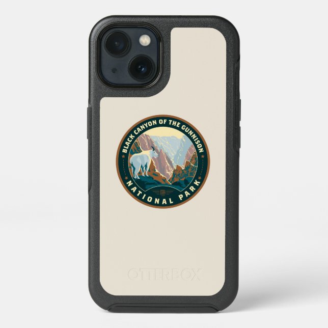 Black Canyon National Park Otterbox iPhone Case (Back)