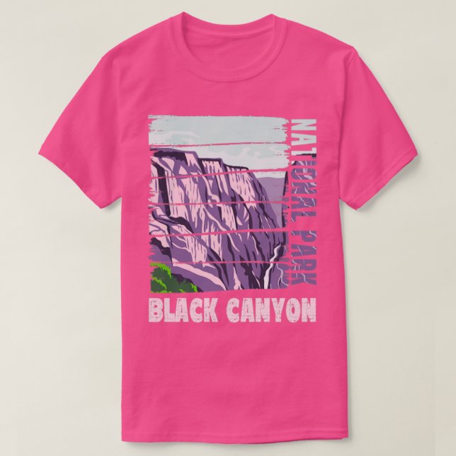 Black Canyon of Gunnison National Park T-Shirt (Design Front)
