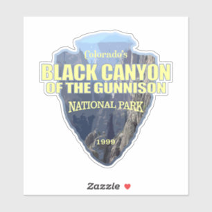 Black Canyon of the Gunnison (arrowhead) Sticker