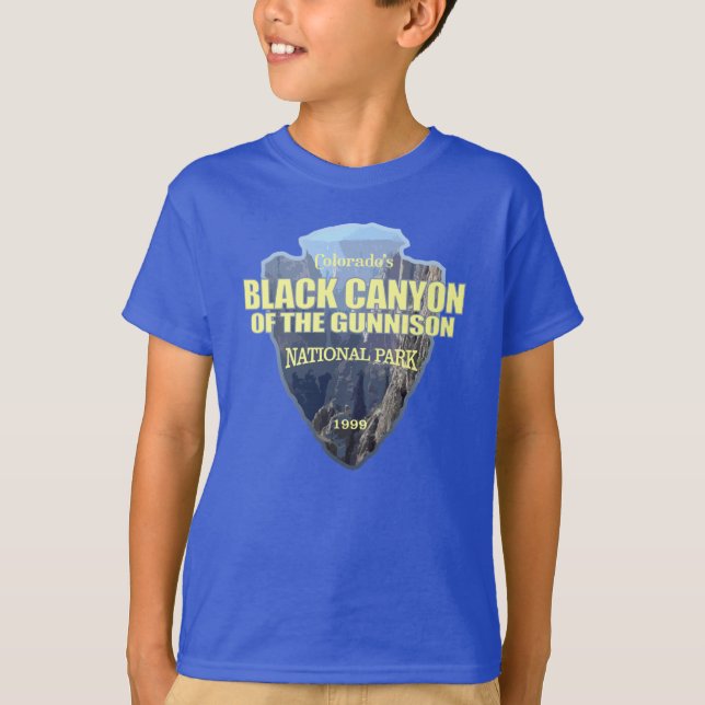 Black Canyon of the Gunnison (arrowhead) T-Shirt (Front)