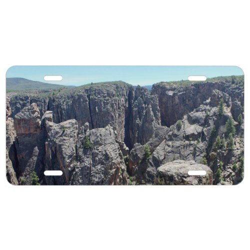 Black Canyon Of The Gunnison License Plate