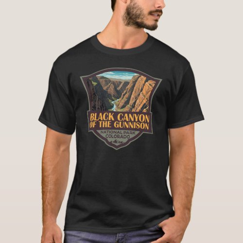 Black Canyon Of The Gunnison National Park Art T_Shirt