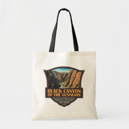 Black Canyon Of The Gunnison National Park Art Tote Bag