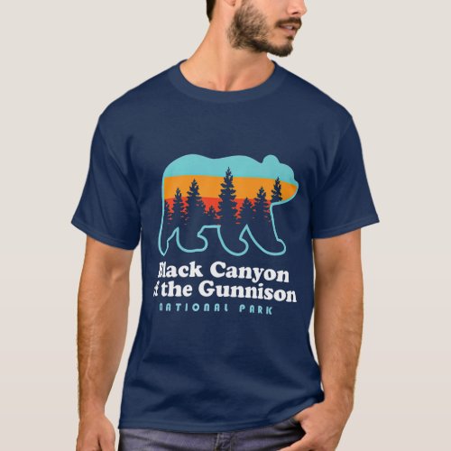 Black Canyon of the Gunnison National Park Bears T_Shirt