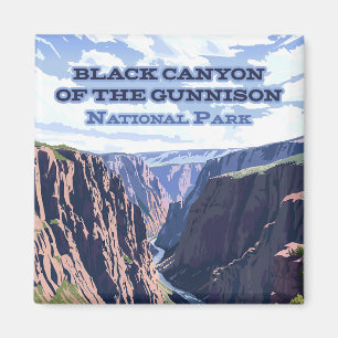 Black Canyon of the Gunnison National Park CO Magnet