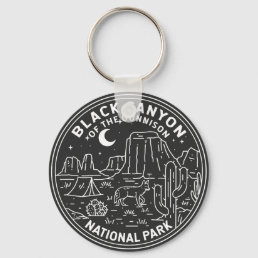 Black Canyon Of The Gunnison National Park   Keychain