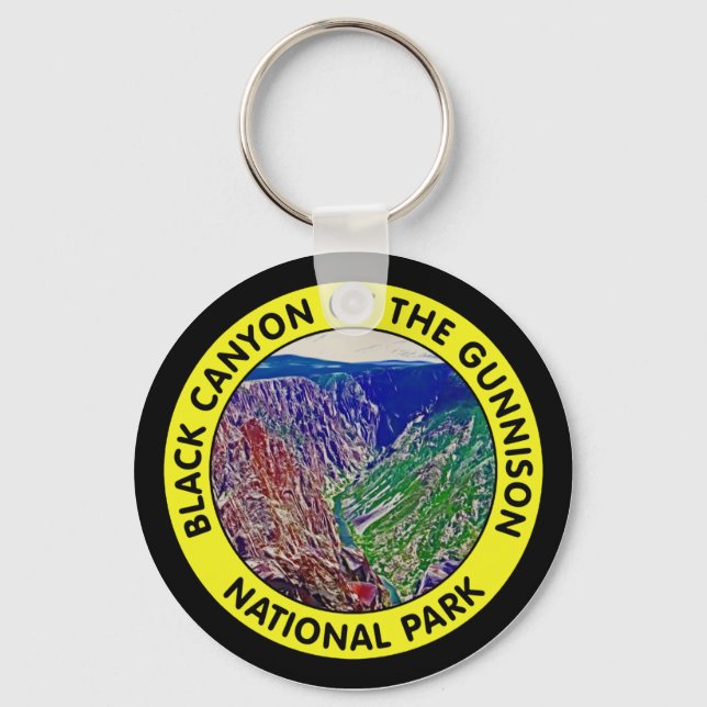 Black Canyon of the Gunnison National Park Keychain (Front)