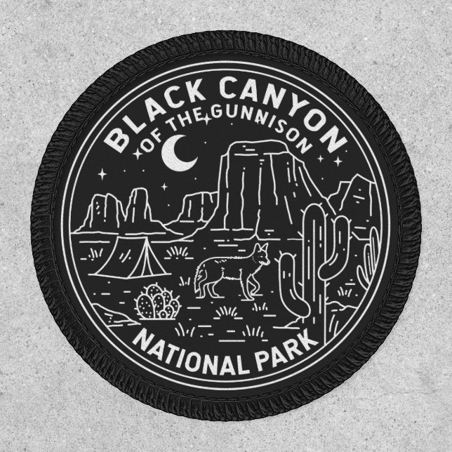 Black Canyon Of The Gunnison National Park   Patch (Front)