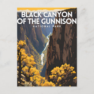 Black Canyon of the Gunnison National Park Postcard