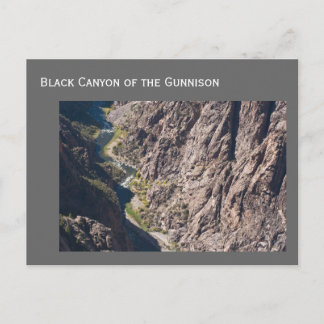 Black Canyon of the Gunnison National Park Postcard