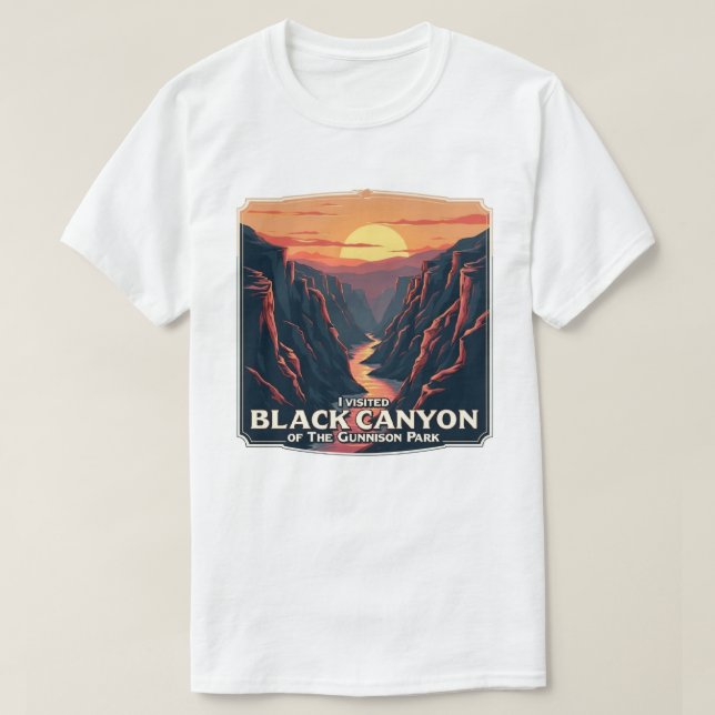 Black Canyon of the Gunnison National Park T-Shirt (Design Front)