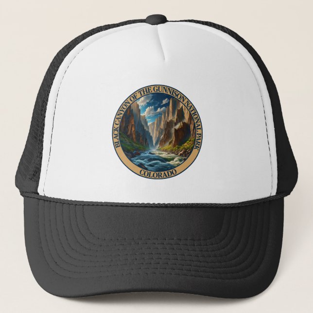 Black Canyon of the Gunnison National Park Trucker Hat (Front)