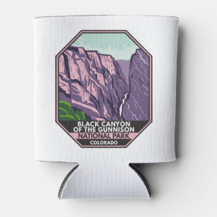 Black Canyon Of The Gunnison National Park Vintage Can Cooler