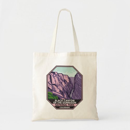 Black Canyon Of The Gunnison National Park Vintage Tote Bag