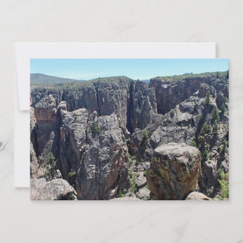 Black Canyon of the Gunnison Note Card