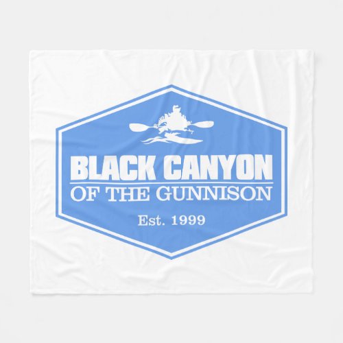 Black Canyon of the Gunnison NP 3 Fleece Blanket