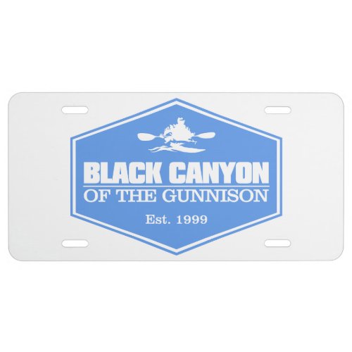 Black Canyon of the Gunnison NP 3 License Plate