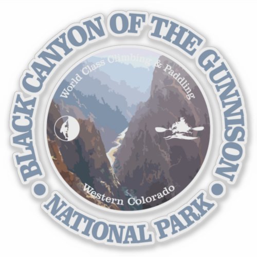 Black Canyon of the Gunnison NP Sticker