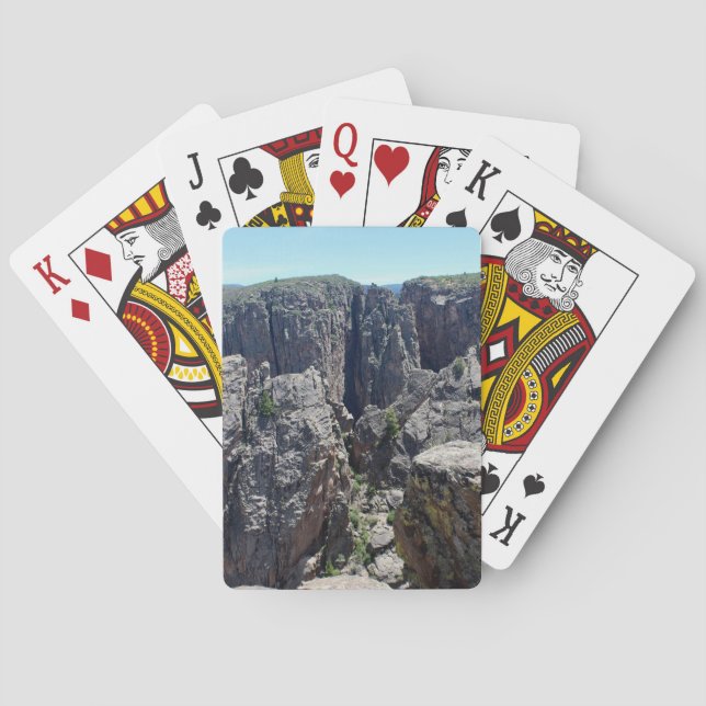 Black Canyon of the Gunnison Poker Cards (Back)
