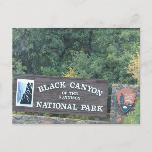 Black Canyon of the Gunnison Postcard