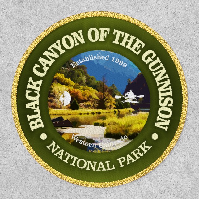Black Canyon of the Gunnison (rd)2 Patch (Front)