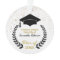 Black Cap and Laurel Graduation Ornament