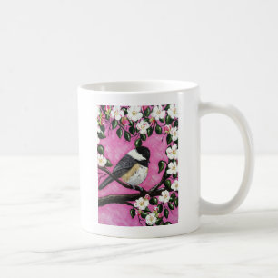 Black cap Chickadee Coffee Mug