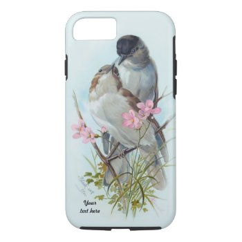 Black Cap Warbler Case For Iphone 7 by iPadGear at Zazzle
