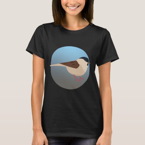 Black_capped Chickadee Bird Lab T_Shirt