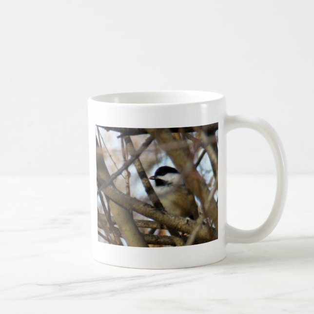 Black-capped Chickadee Coffee Mug (Right)
