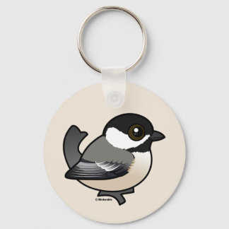 Black-capped Chickadee Keychain