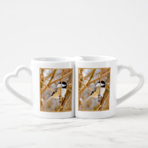 Black-Capped Chickadee - Original Photograph Coffee Mug Set