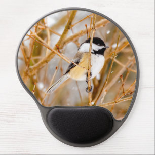 Black-Capped Chickadee - Original Photograph Gel Mouse Pad