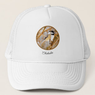 Black-Capped Chickadee - Original Photograph Trucker Hat