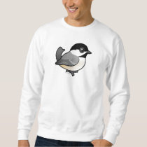 Birdorable Black-capped Chickadee Men's Basic Sweatshirt