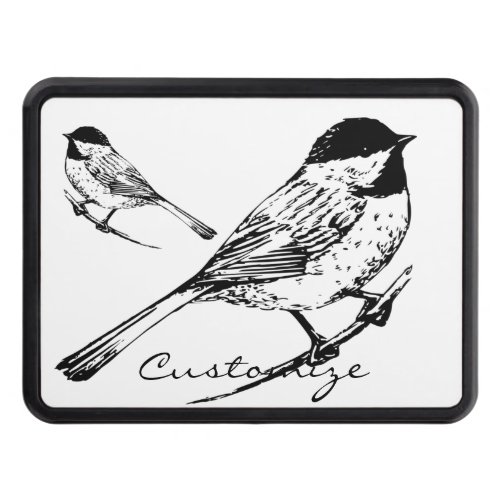 Black_capped Chickadee Thunder_Cove Hitch Cover