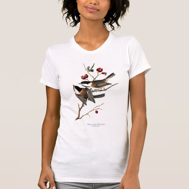 Black-capped Chickadee Women's T-shirt (Front)