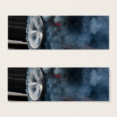 Black car burnout (Front & Back)