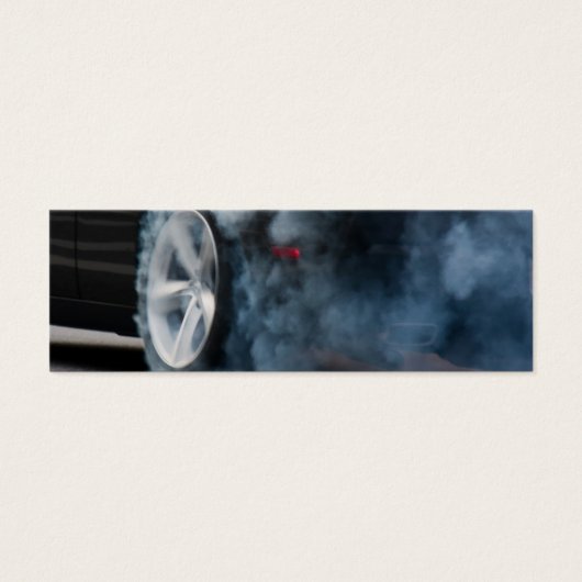 Black car burnout (Front)
