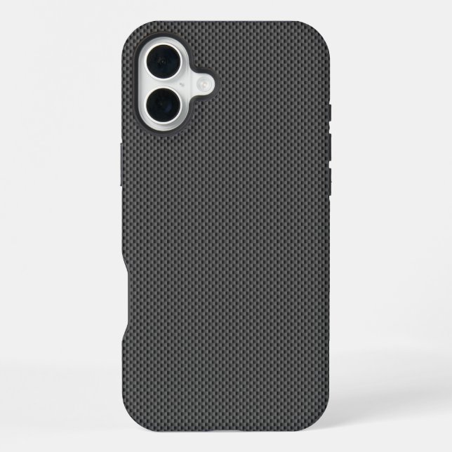 Black Carbon Fiber Base Iphone Case (Back)