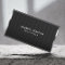 Black Carbon Fiber Chauffeur Business Card