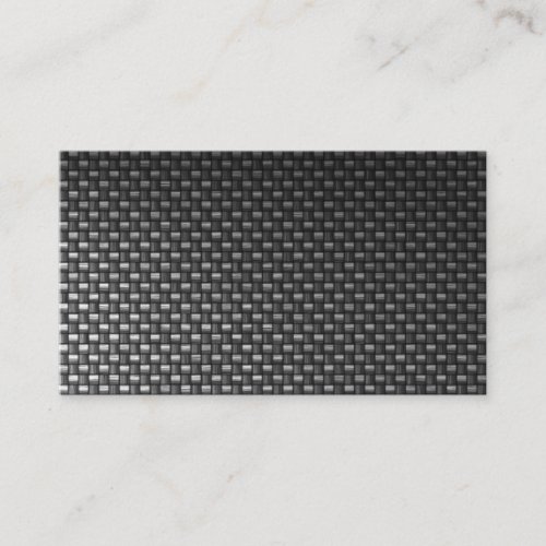 black carbon fiber custom business card