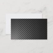 black carbon fiber custom business card (Front/Back)