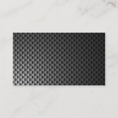 black carbon fiber custom business card