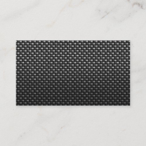 black carbon fiber custom business card