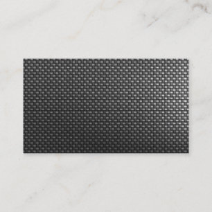 black carbon fiber custom business card