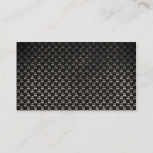 black carbon fiber custom business card