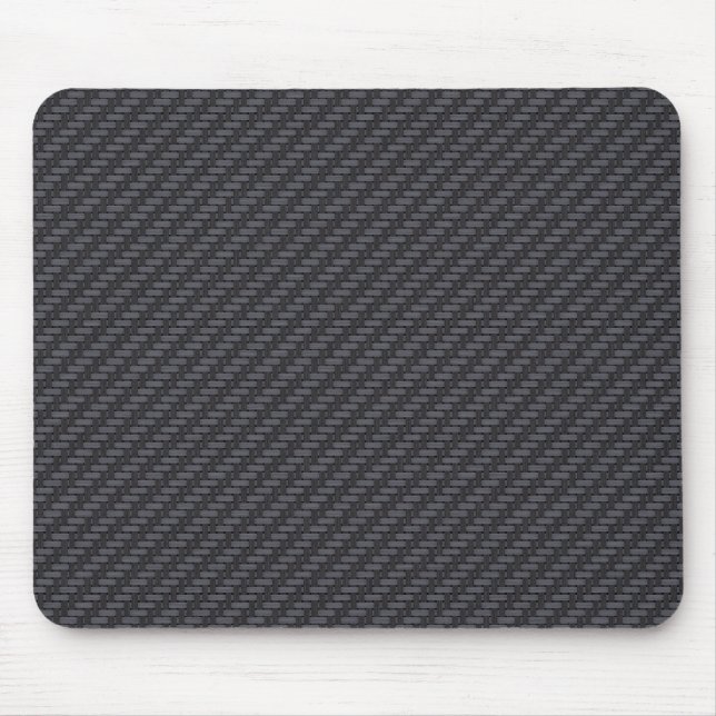 Black carbon fiber mouse pad (Front)